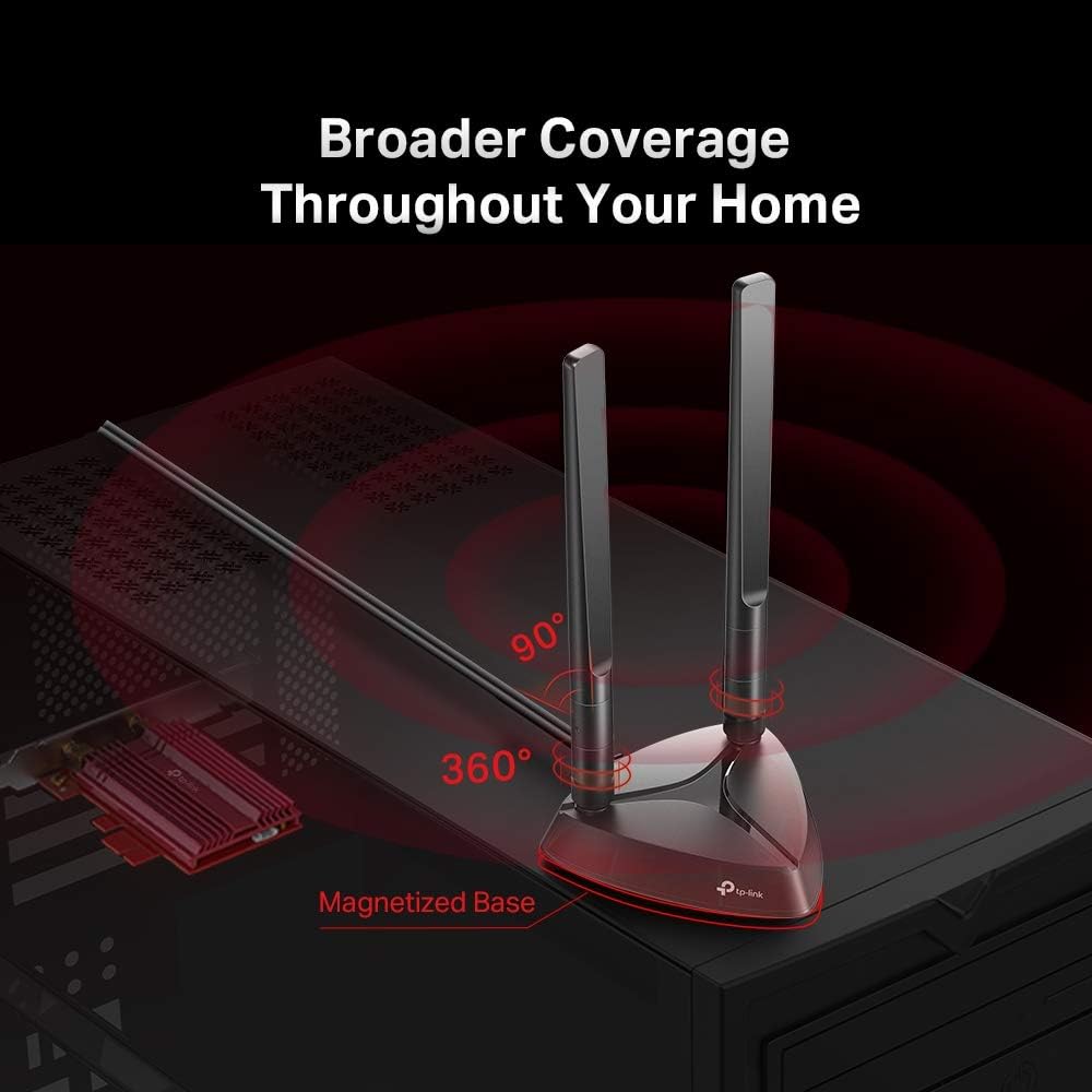 Thumbnail 5 de TP-Link Archer TX3000E – Scheda WiFi 6 PCIe AX3000Mbps con Bluetooth 5.2, dissipatore e protezione WPA3
