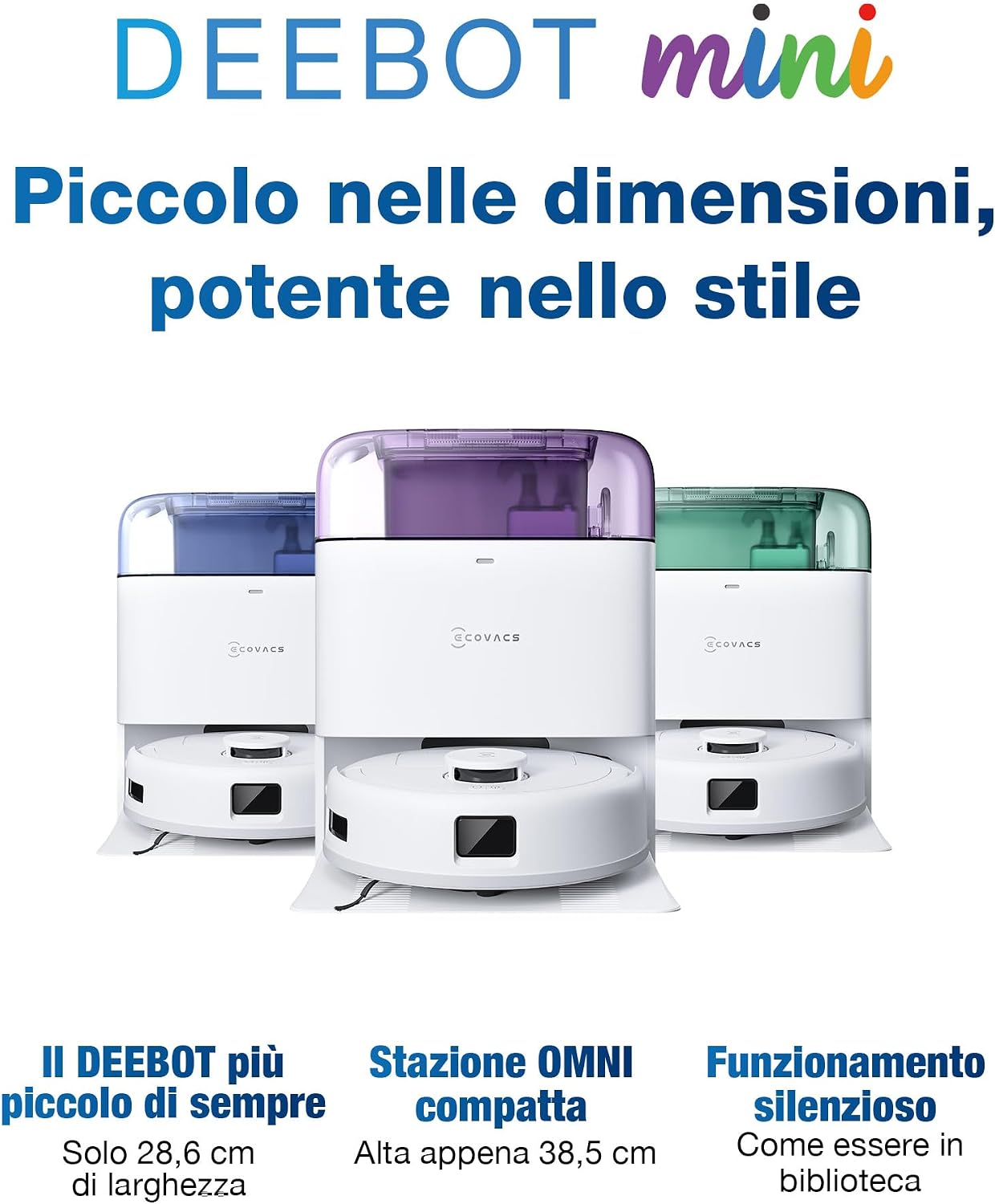 Detalle 2 de ECOVACS DEEBOT MINI Aspirapolvere Lavapavimenti 9000Pa