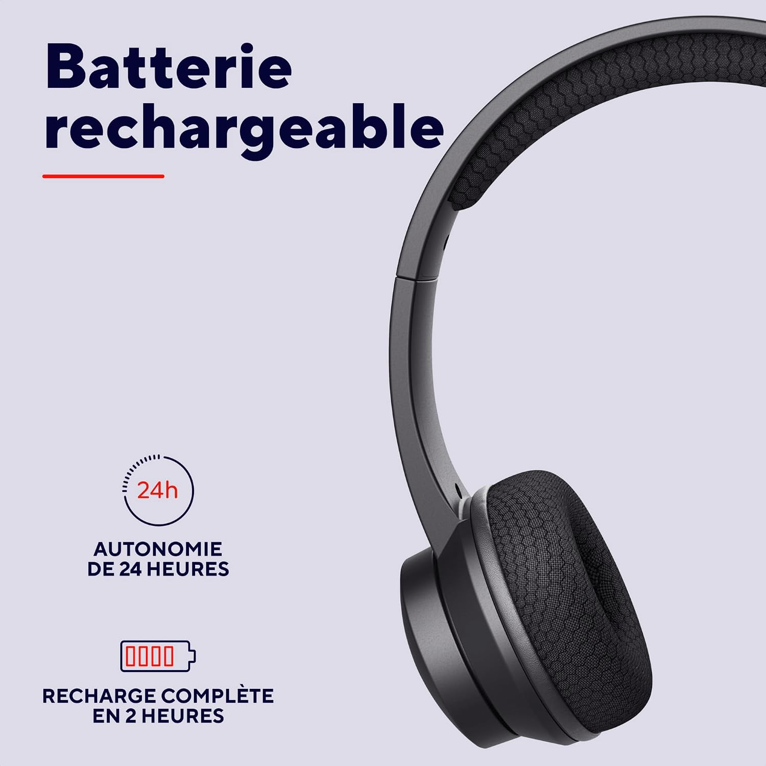 Detalle 2 de Trust Roha II casque Bluetooth 24 h