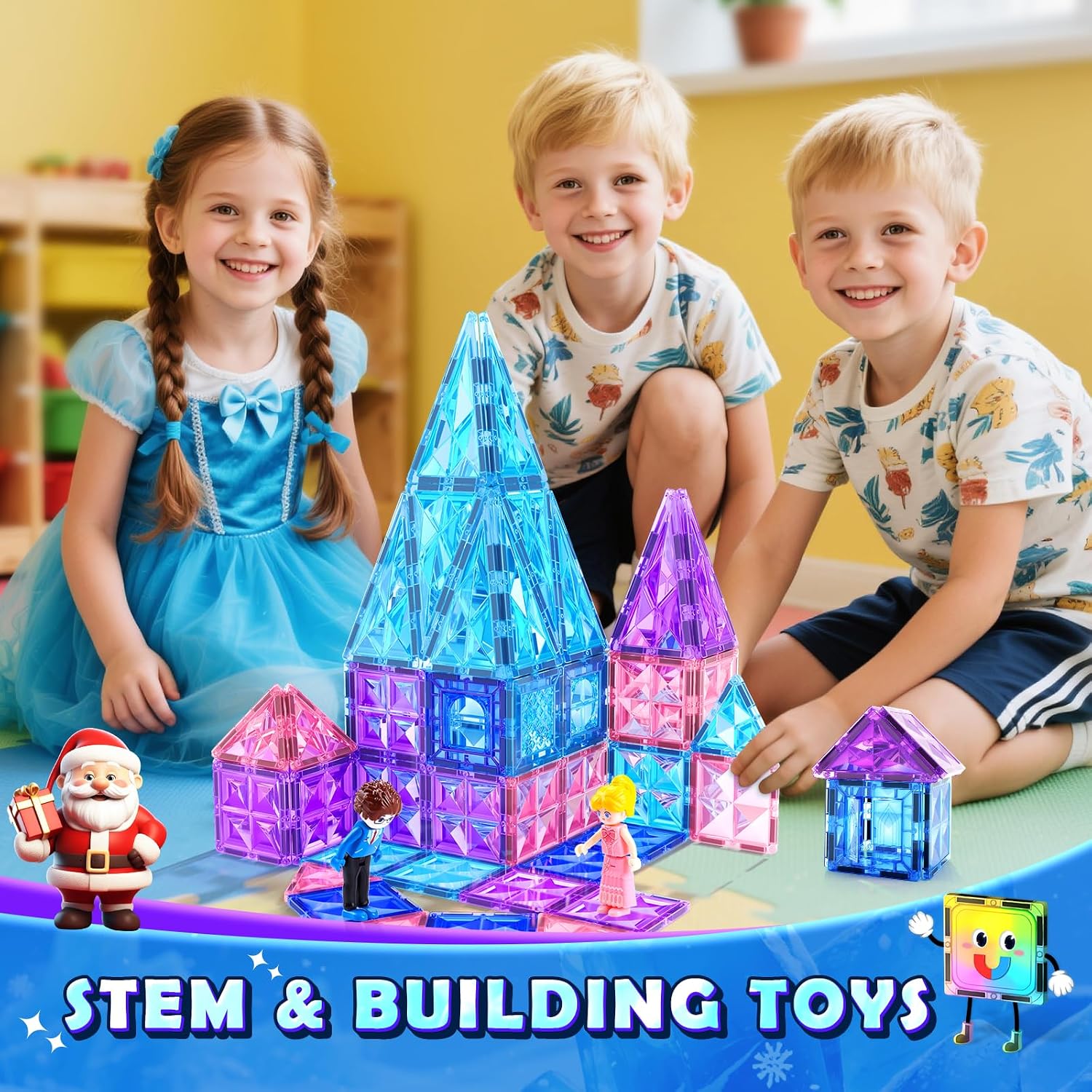 Thumbnail 5 de Soyee Diamond Magnetic Building Blocks 3-8 Toy set 🧩