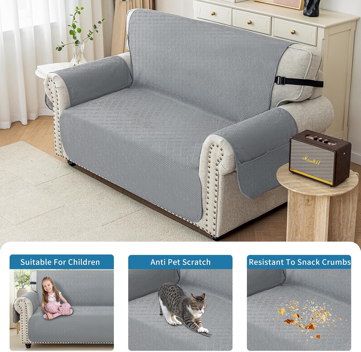 Thumbnail 5 de Ystyle Funda Sofa 3 Plazas protector antimanchas