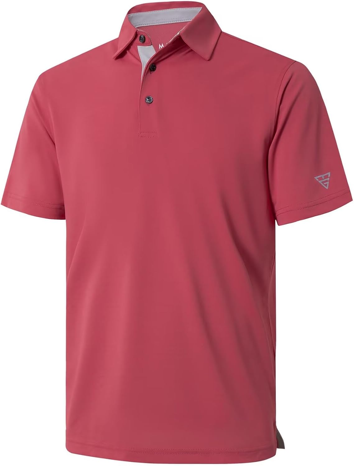 Detalle de Men's Golf Polo Shirt in Polyester Spandex