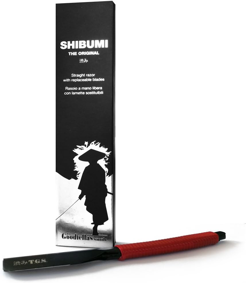 Detalle 2 de Prodotti da rasatura The Goodfellas' smile 100ml — Rasoio a mano libera SHIBUMI, artigianali Made in Italy