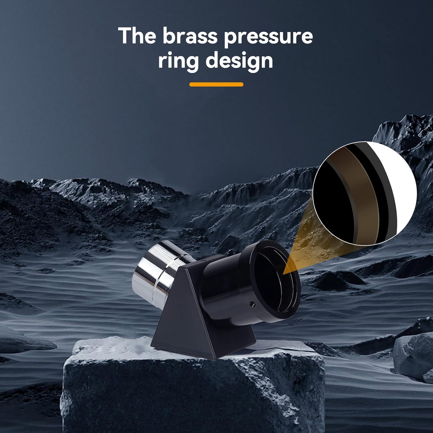 Thumbnail 3 de SvBony SV221 Diagonal Télescope 1,25'' 45° — Prisme Diagonal Érecteur avec Anneau en Laiton