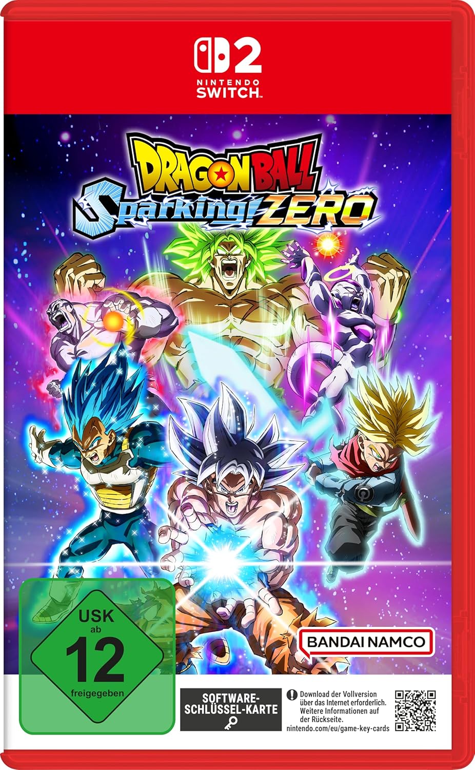 Detalle de Dragon Ball Sparking Zero für Nintendo Switch 2 – 3D-Kämpfe mit großer Charakterauswahl