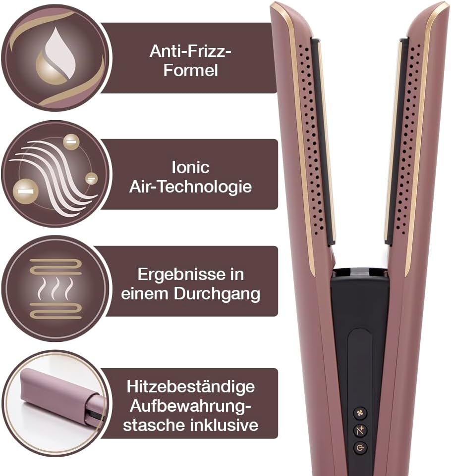 Detalle de Remington AIRvive Glätteisen S8930 – Ionic Air-Technologie, Ultra-Keramik, 150–230 °C