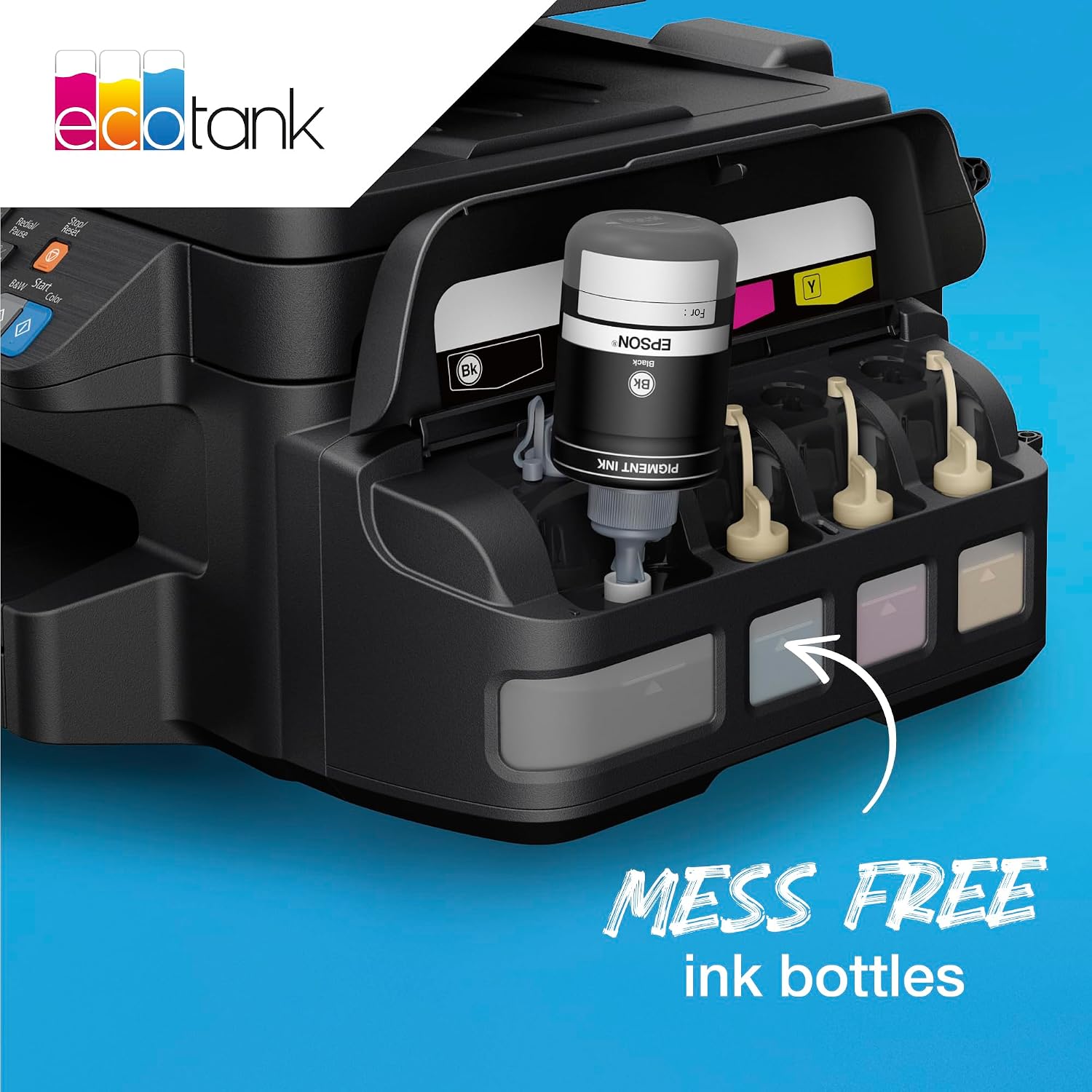 Thumbnail 4 de Epson EcoTank 664 Genuine Multipack Ink Bottles 6500
