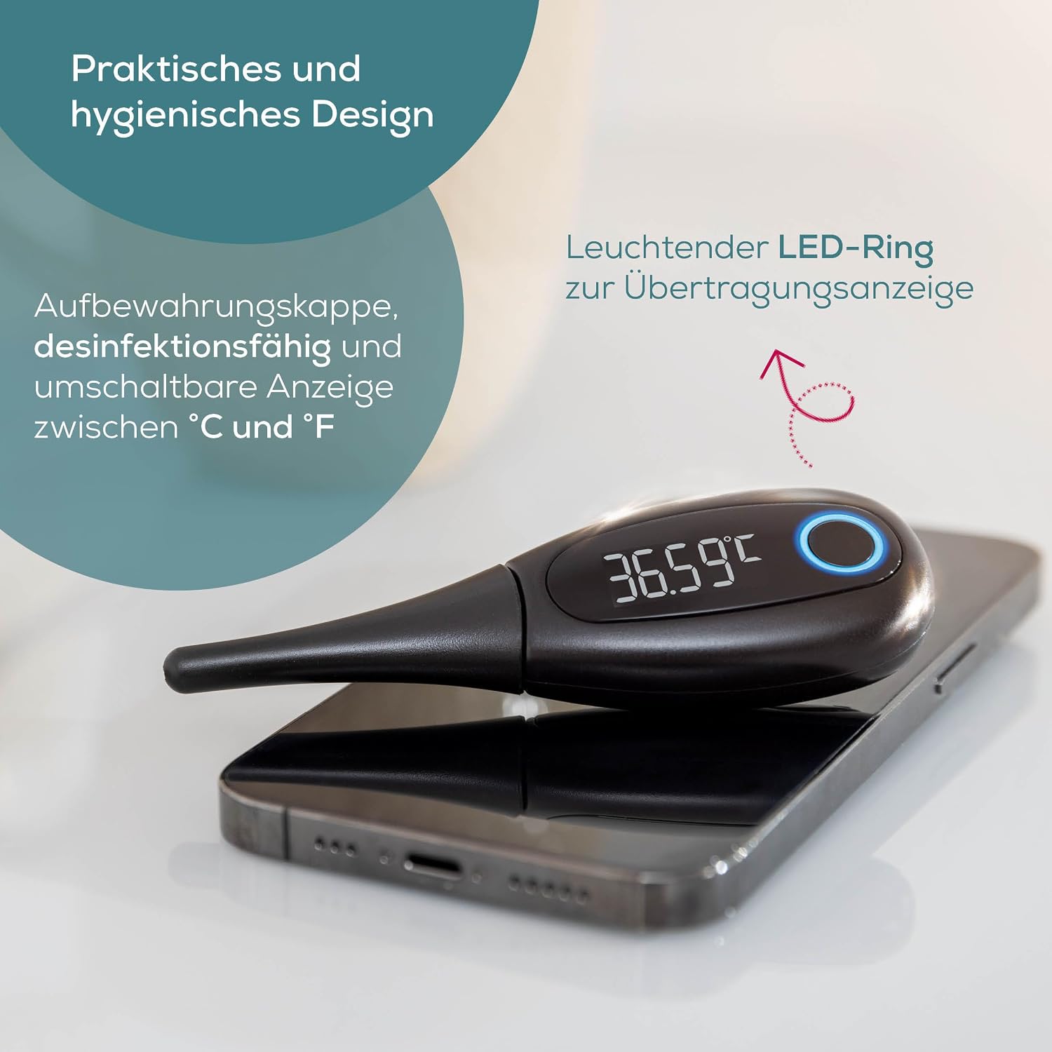 Thumbnail 6 de Beurer OT 30 BasalControl Smart Basalthermometer