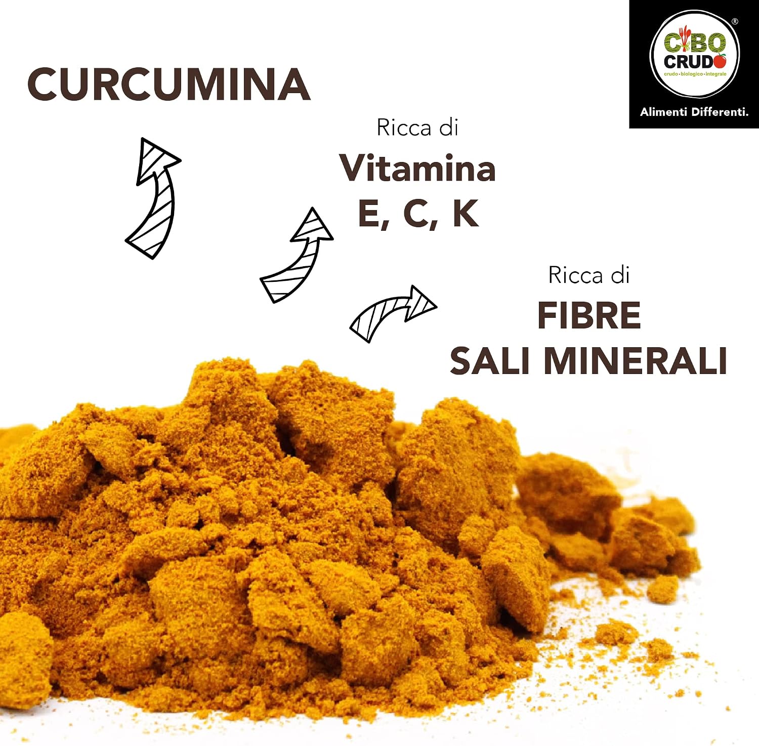 Detalle de Curcuma in Polvere Bio - 150 g | CiboCrudo