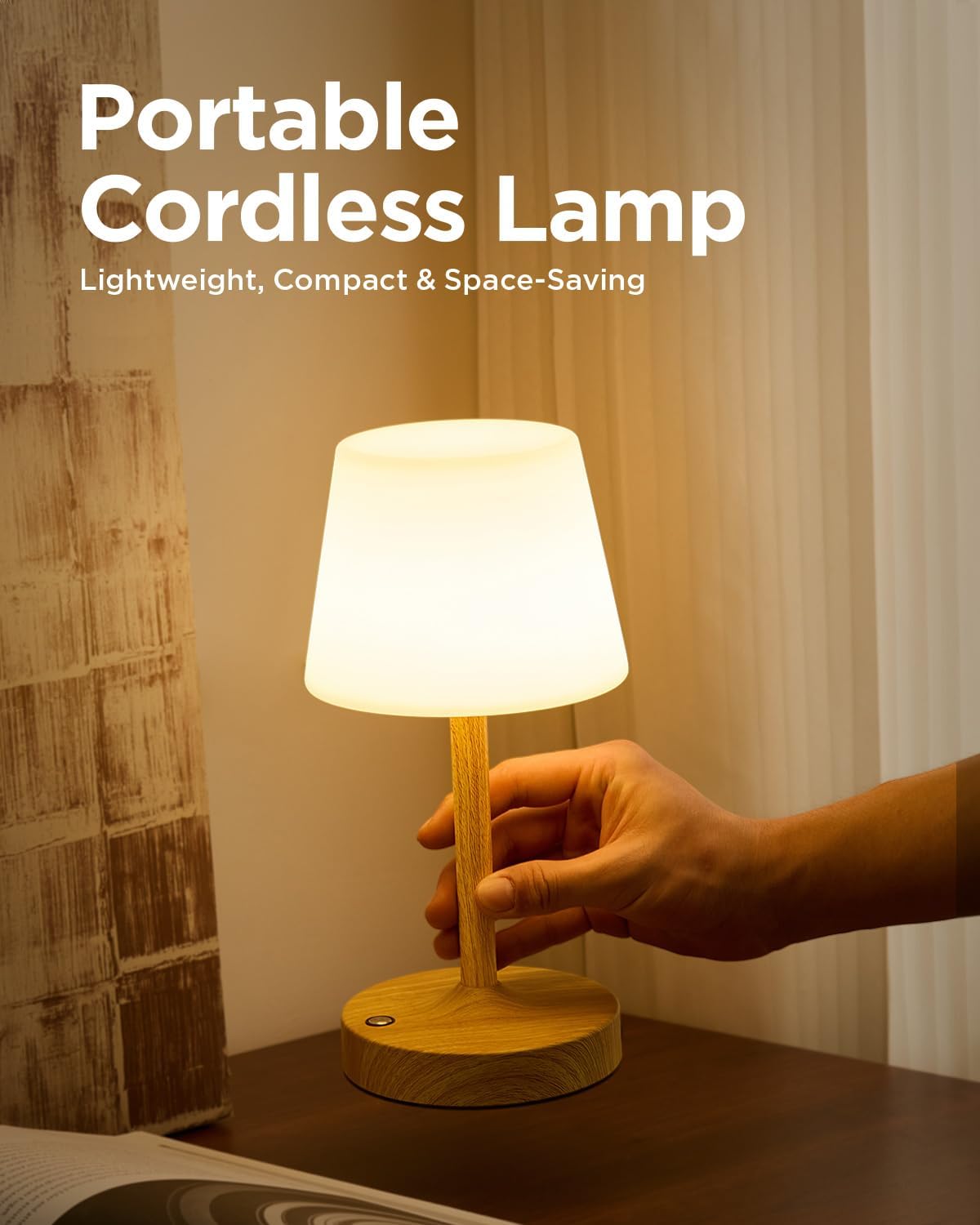 Detalle 1 de Cordless Shower Lamp with IP65 Protection