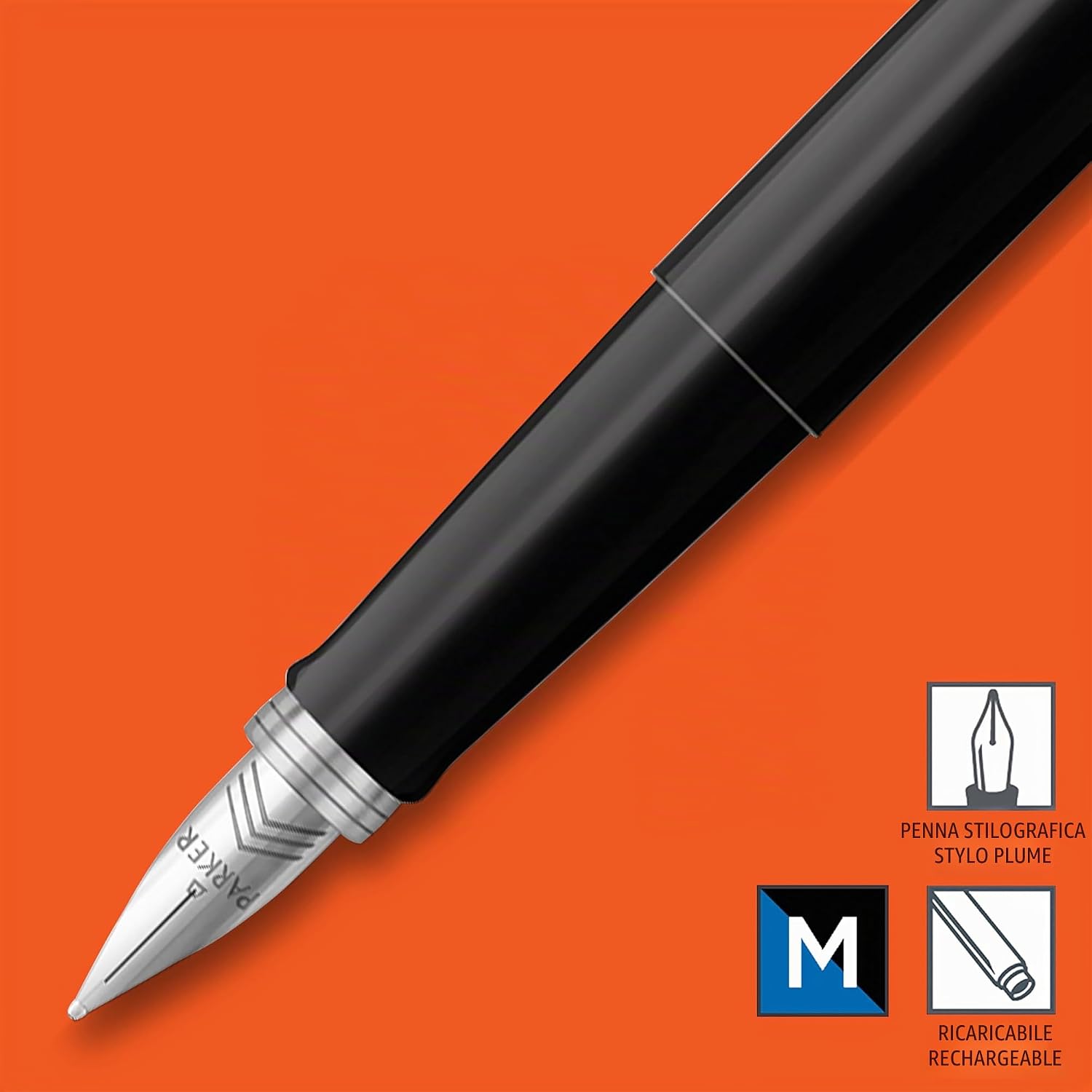 Detalle de Parker Jotter Originals stilografica nero