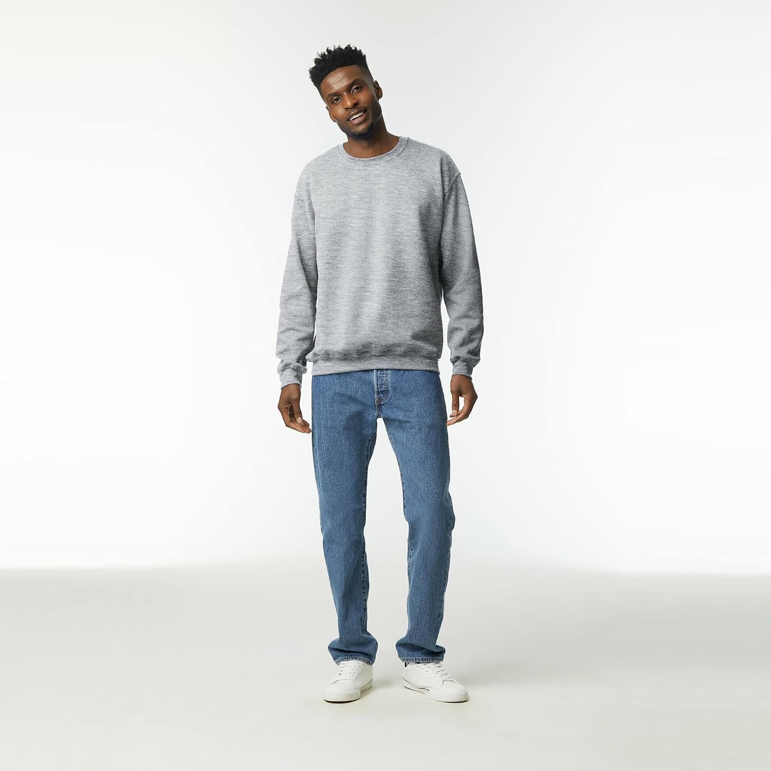 Detalle de Gildan Sweat à Capuche en Polaire Style G18500 – Lot de 2 (Mixte)