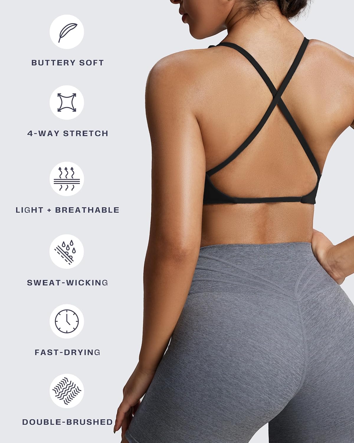 Thumbnail 6 de Aoxjox Sienna Twist Sports Bra