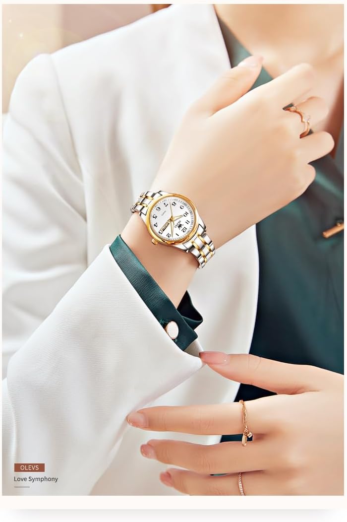 Thumbnail 4 de OLEVS Montre Femme Petit cadran 30m