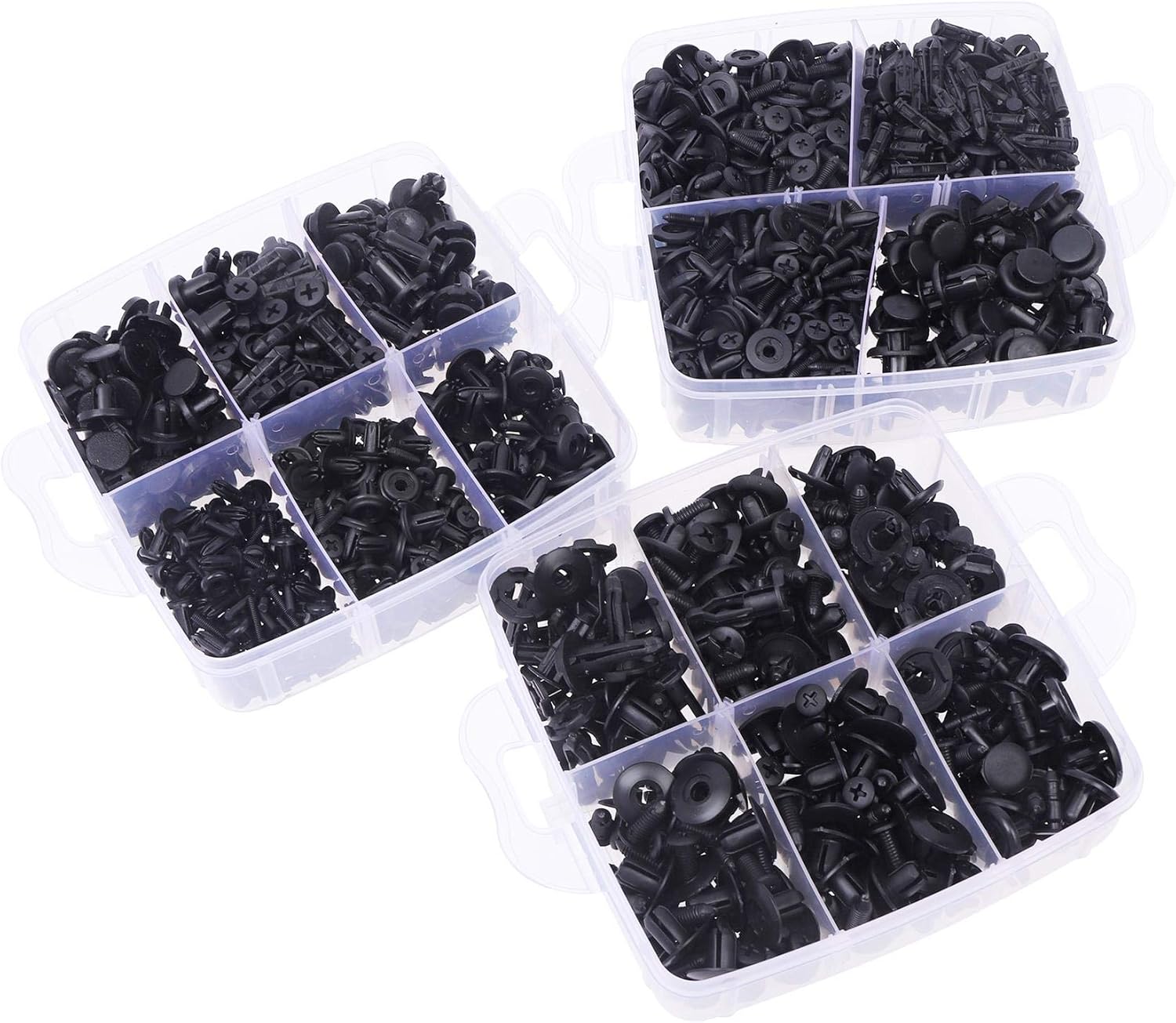 Detalle 2 de TOPWAY 635PCS Car Retainer Clips Kit – 16 Sizes
