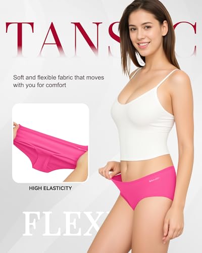Thumbnail 2 de Culottes femme coton élastique taille moyenne – lot de 6 🚮