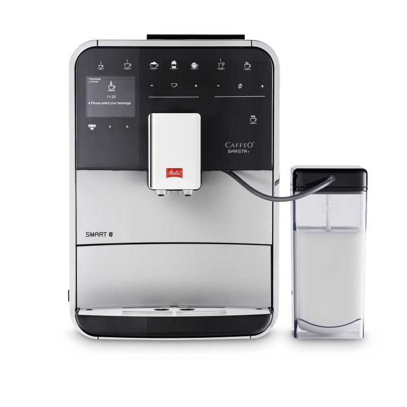 Thumbnail 2 de Melitta Cafetera Automática Espresso 1,8 L, 15 bar, doble surtidor y pantalla TFT en plata