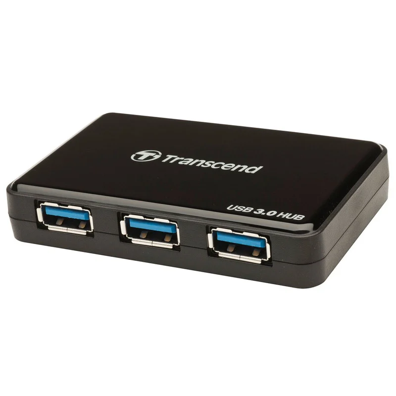 Detalle de Transcend Hub 4 Puertos USB 3.0: ampliación rápida para ultrabooks