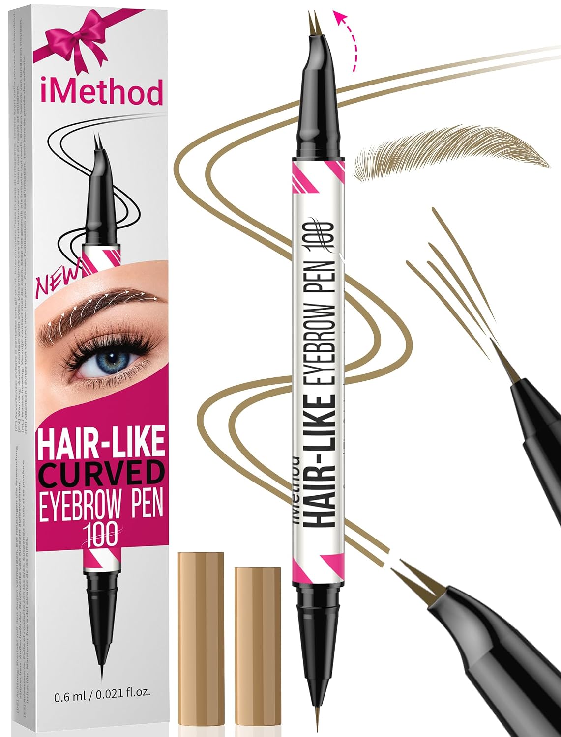 Detalle de iMethod Eyebrow Pen, Light Brown