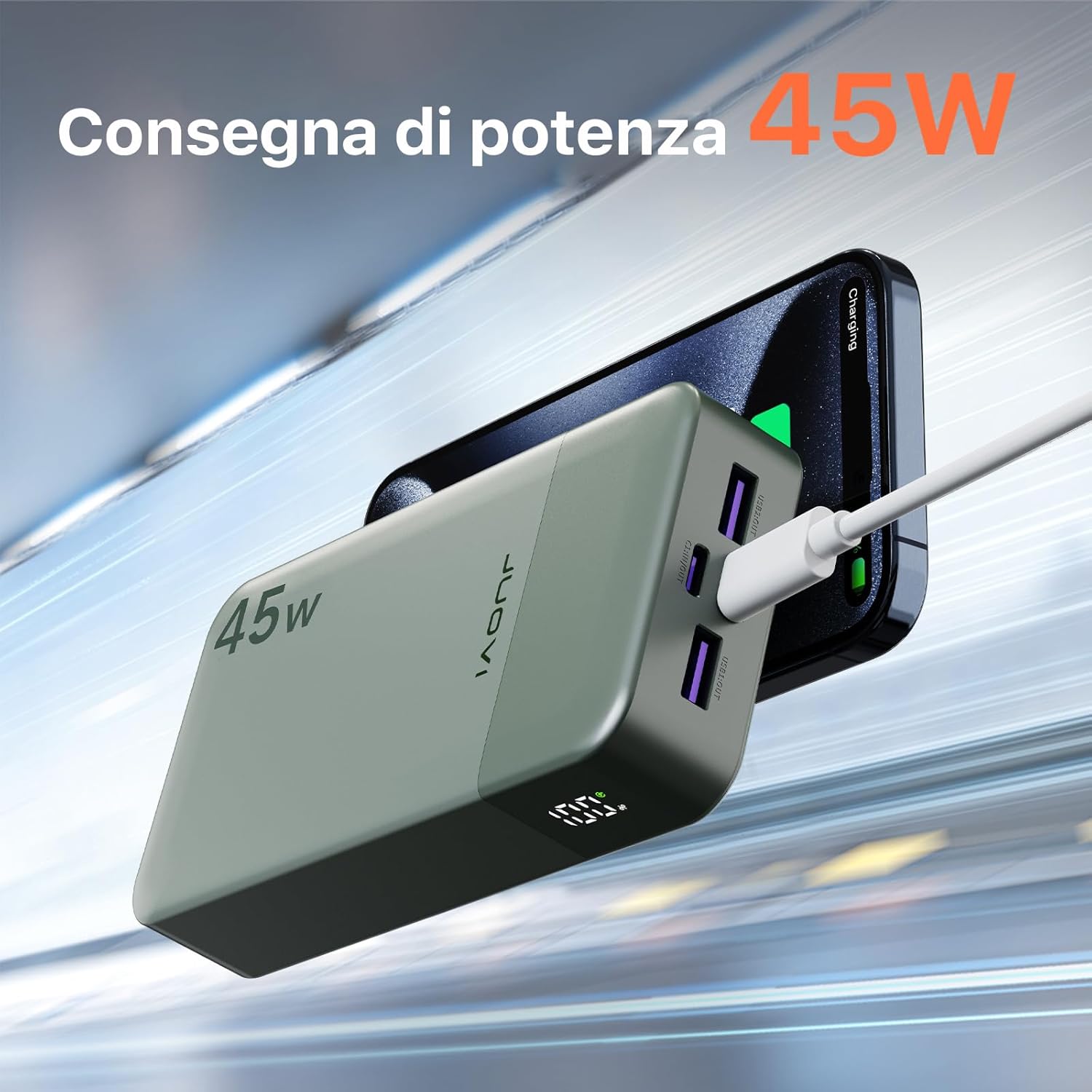Thumbnail 1 de JUOVI J2621 Power Bank 20000mAh 45W