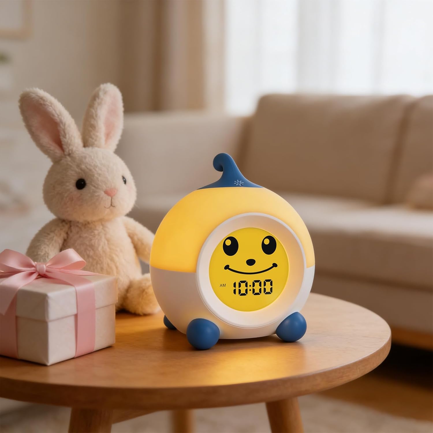 Thumbnail 6 de I·CODE Teach Me Time Kids Alarm Clock – Sleep Trainer for 2–9 Years (Blue)