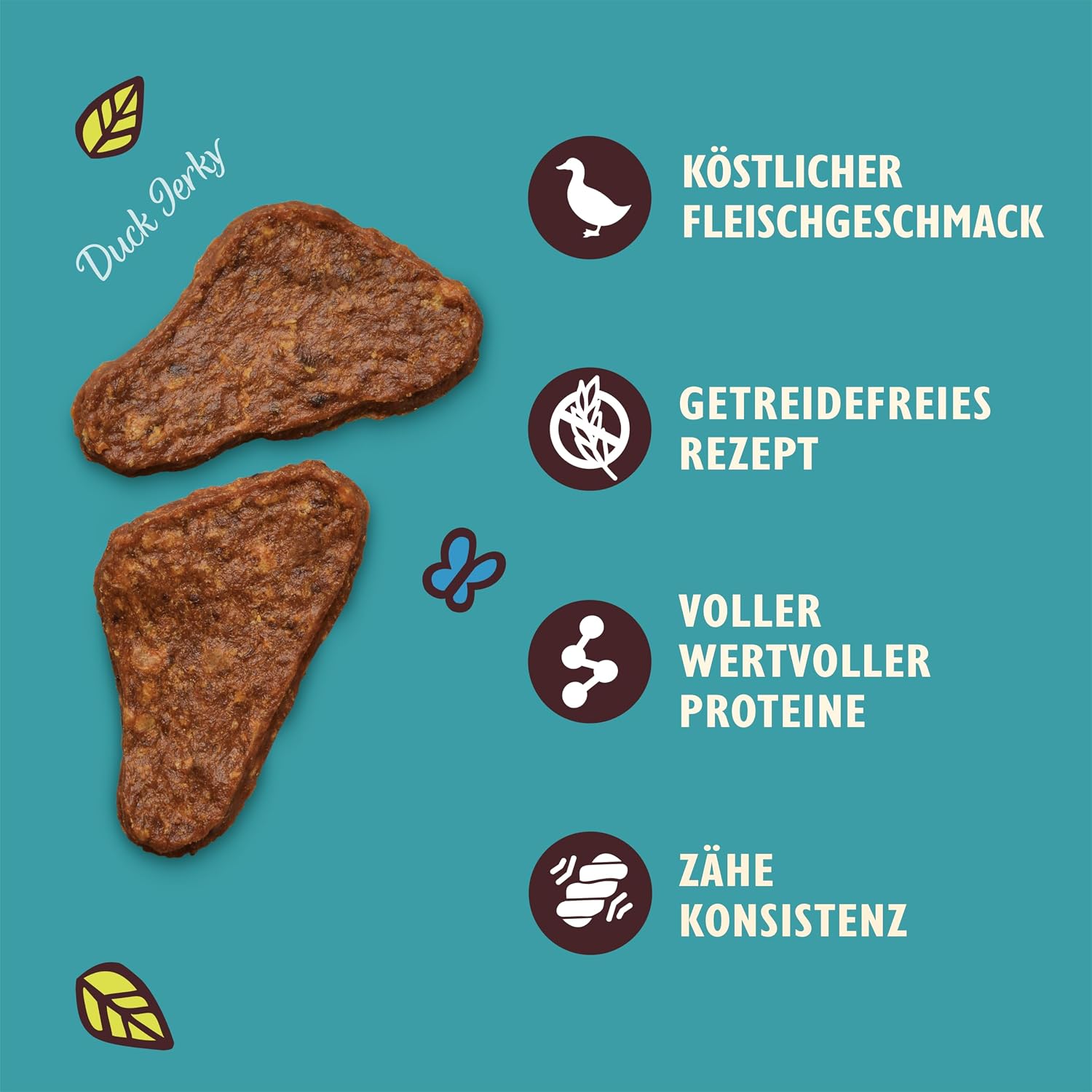 Detalle 2 de Lily’s Kitchen Mini-Trockenfleisch 8×70 g für Hunde 🍖
