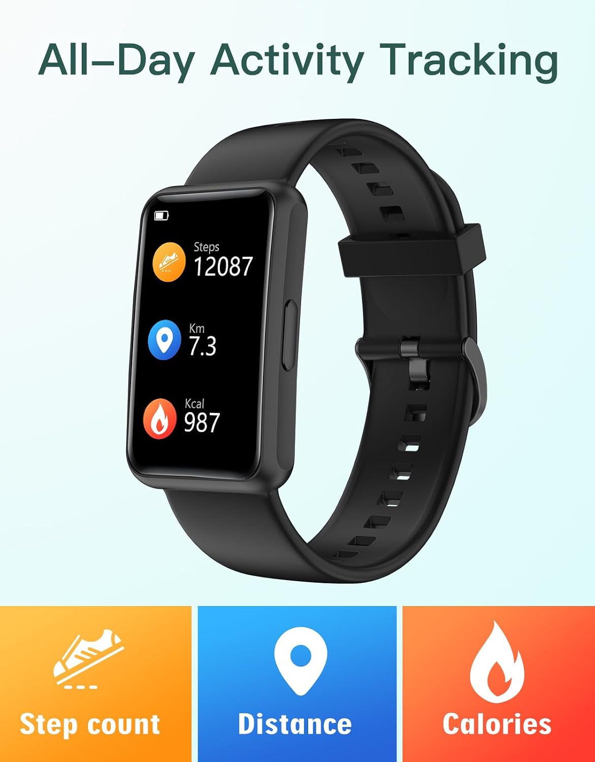 Thumbnail 4 de HUAKUA Pedometer Watch 1.47-inch