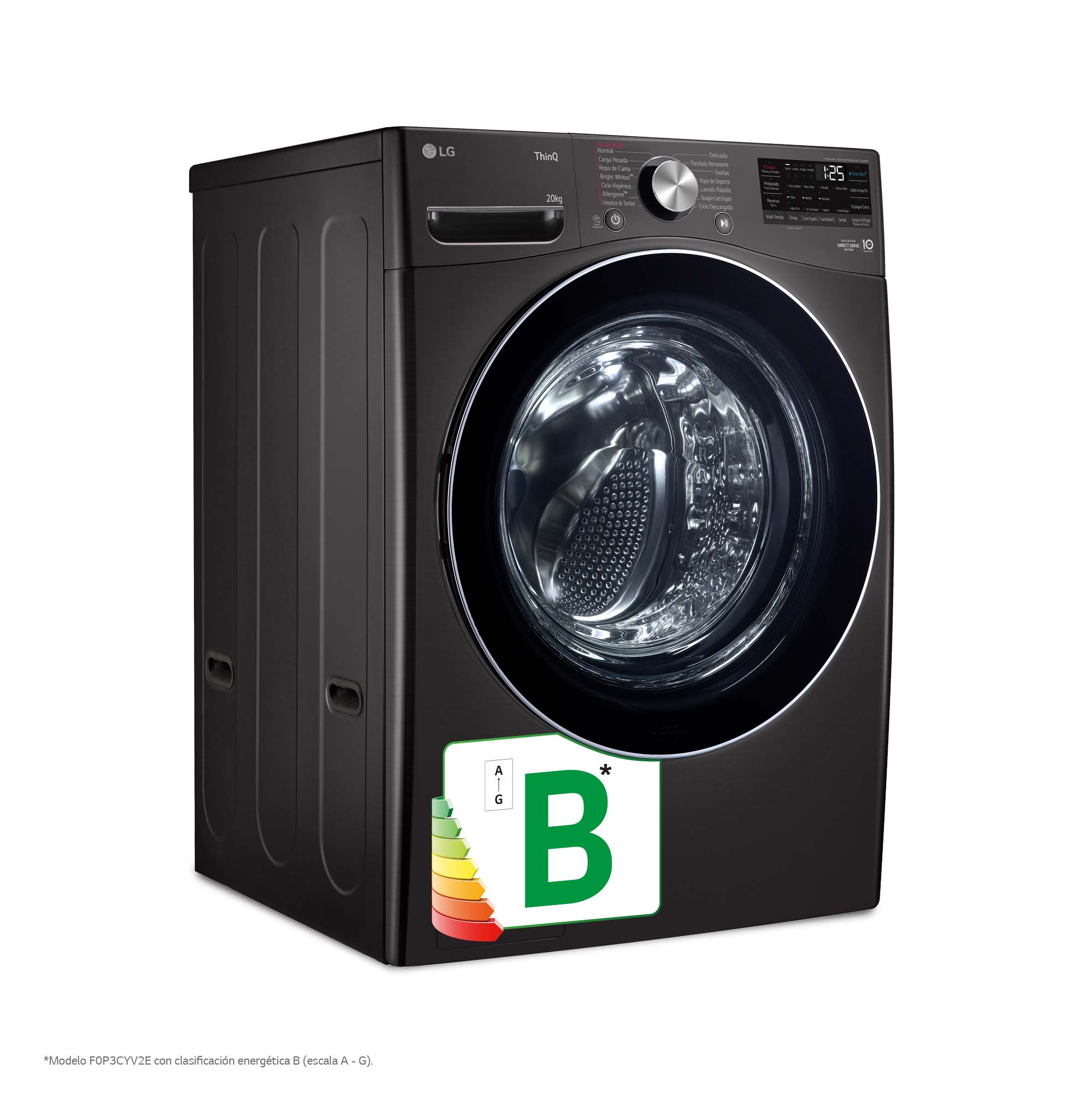 Thumbnail 2 de LG Lavadora 20 kg F0P3CYV2E 🧺