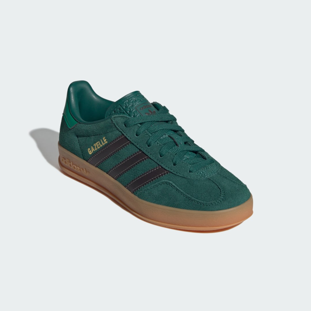 Thumbnail 3 de Zapatilla Gazelle Indoor de Adidas: estilo clásico para interiores en verde
