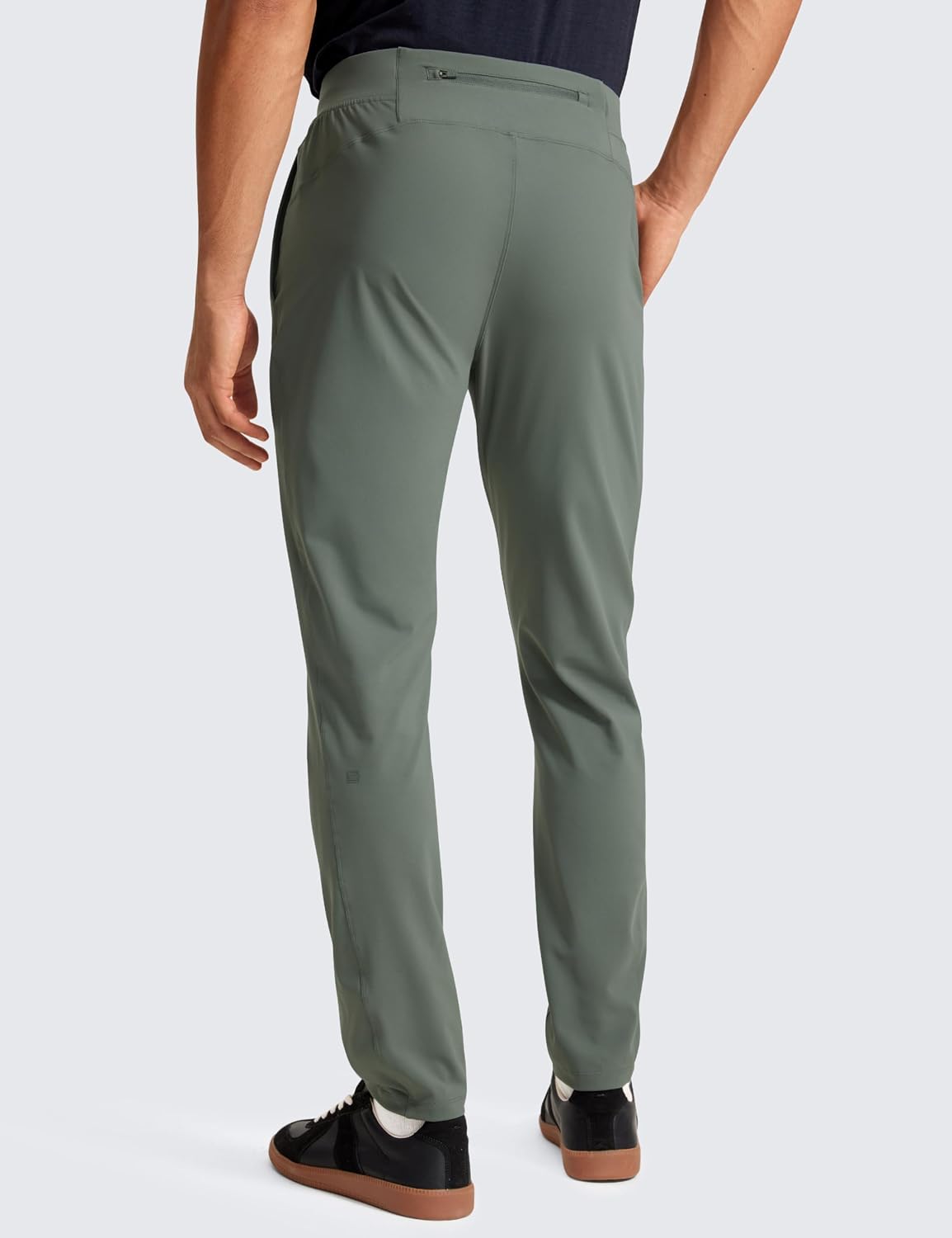 Detalle 2 de CRZ YOGA Pantalon de Voyage de randonnée athlétique léger pour Hommes avec Poches – 76 cm