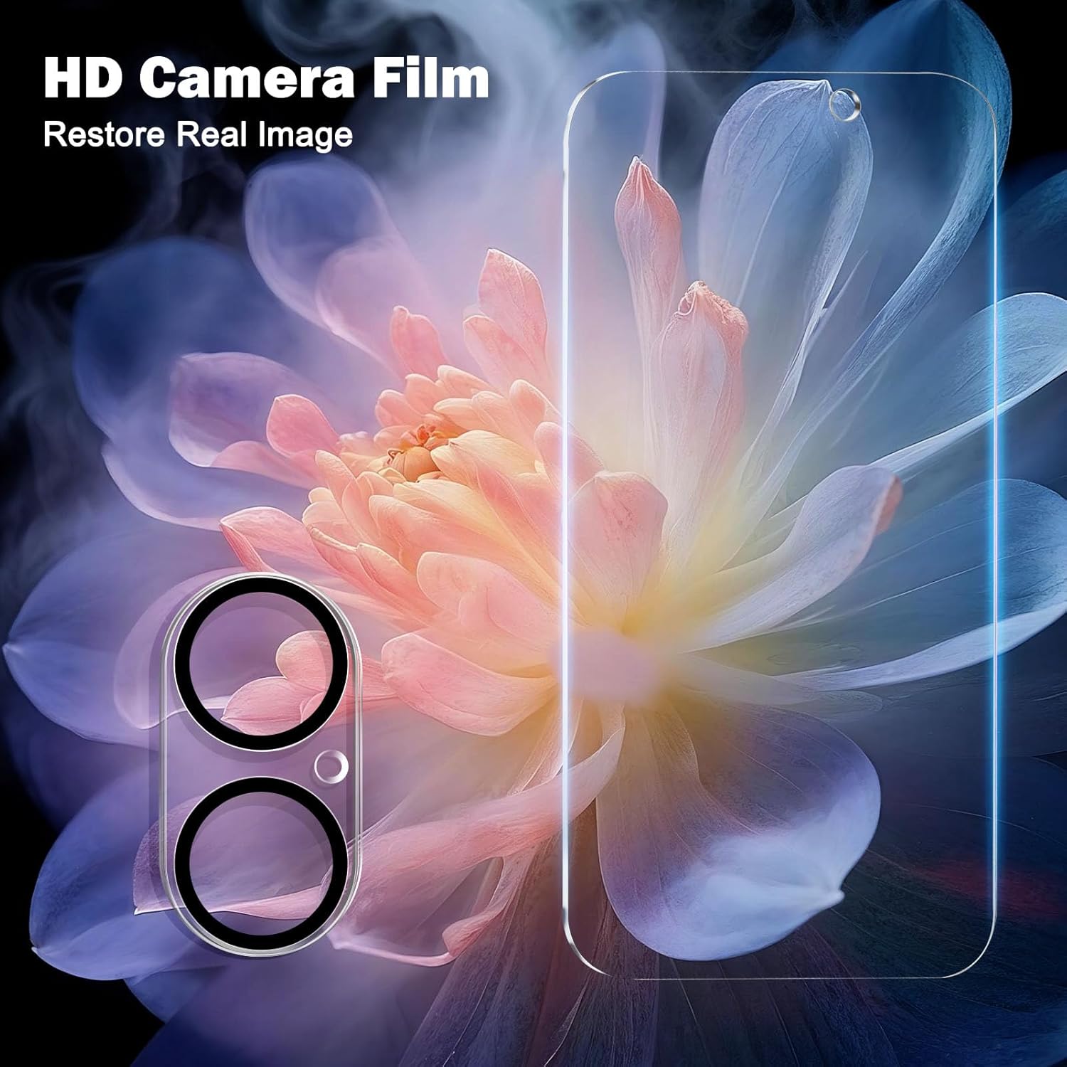 Thumbnail 4 de PEHAEL 3+3 Pack for iPhone 17 Privacy Screen Protector with Camera Lens Protector – Full Coverage, Anti-Spy, 9H Tempered Glass