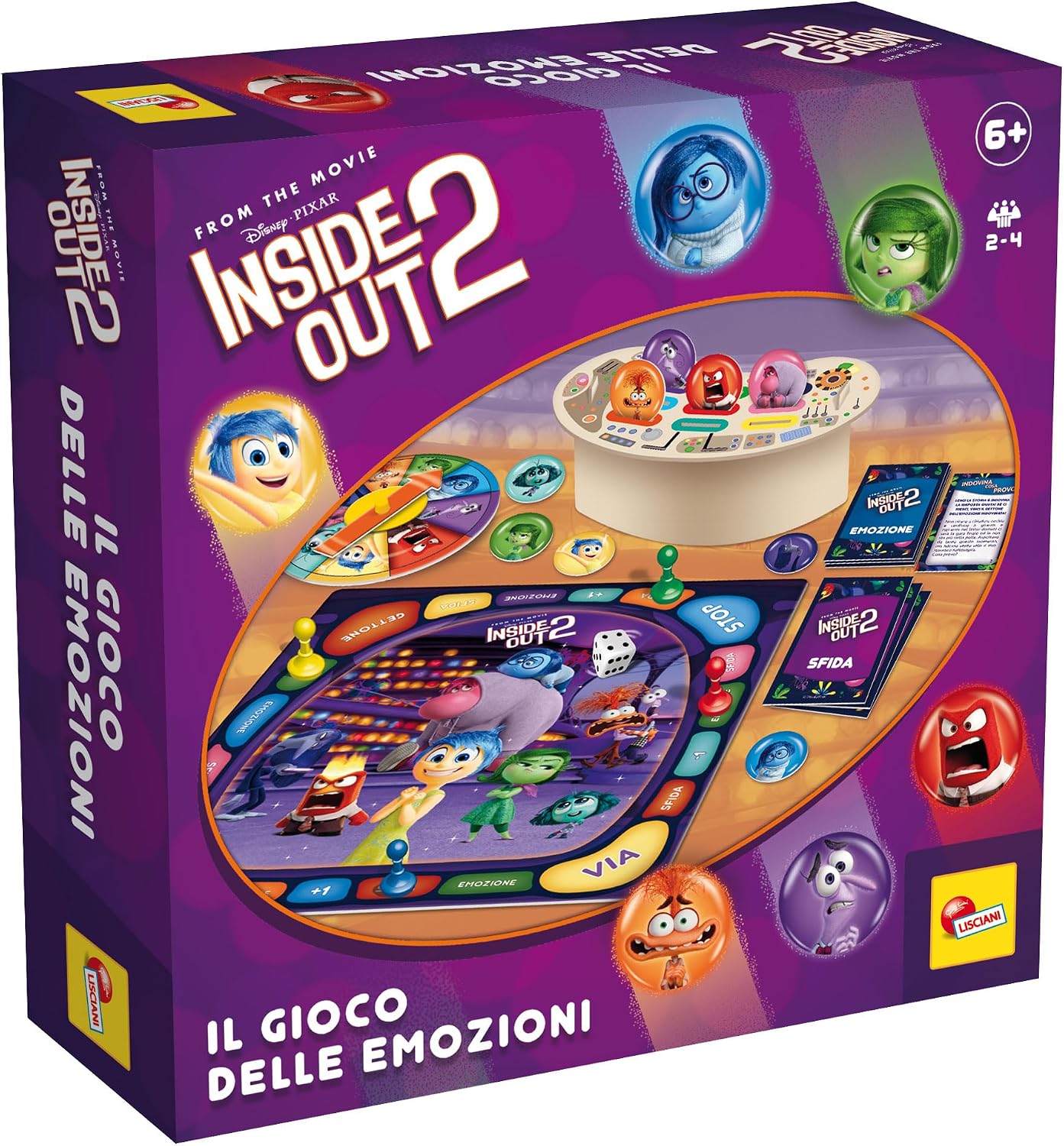 Detalle de Liscianigiochi Inside Out 2 il Gioco delle Emozioni