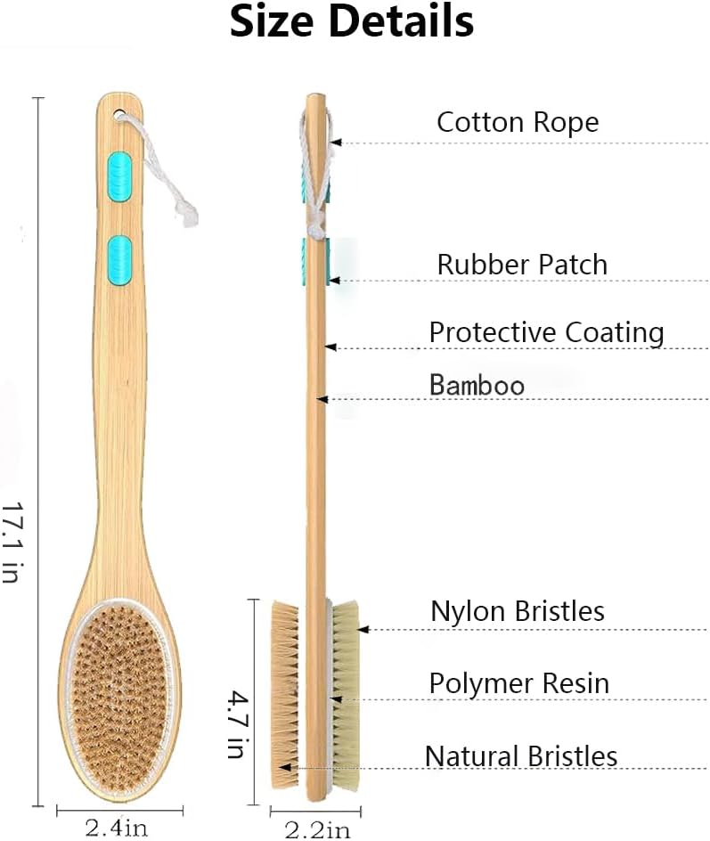 Detalle 2 de Yoodeet Back Scrubber Long Handle
