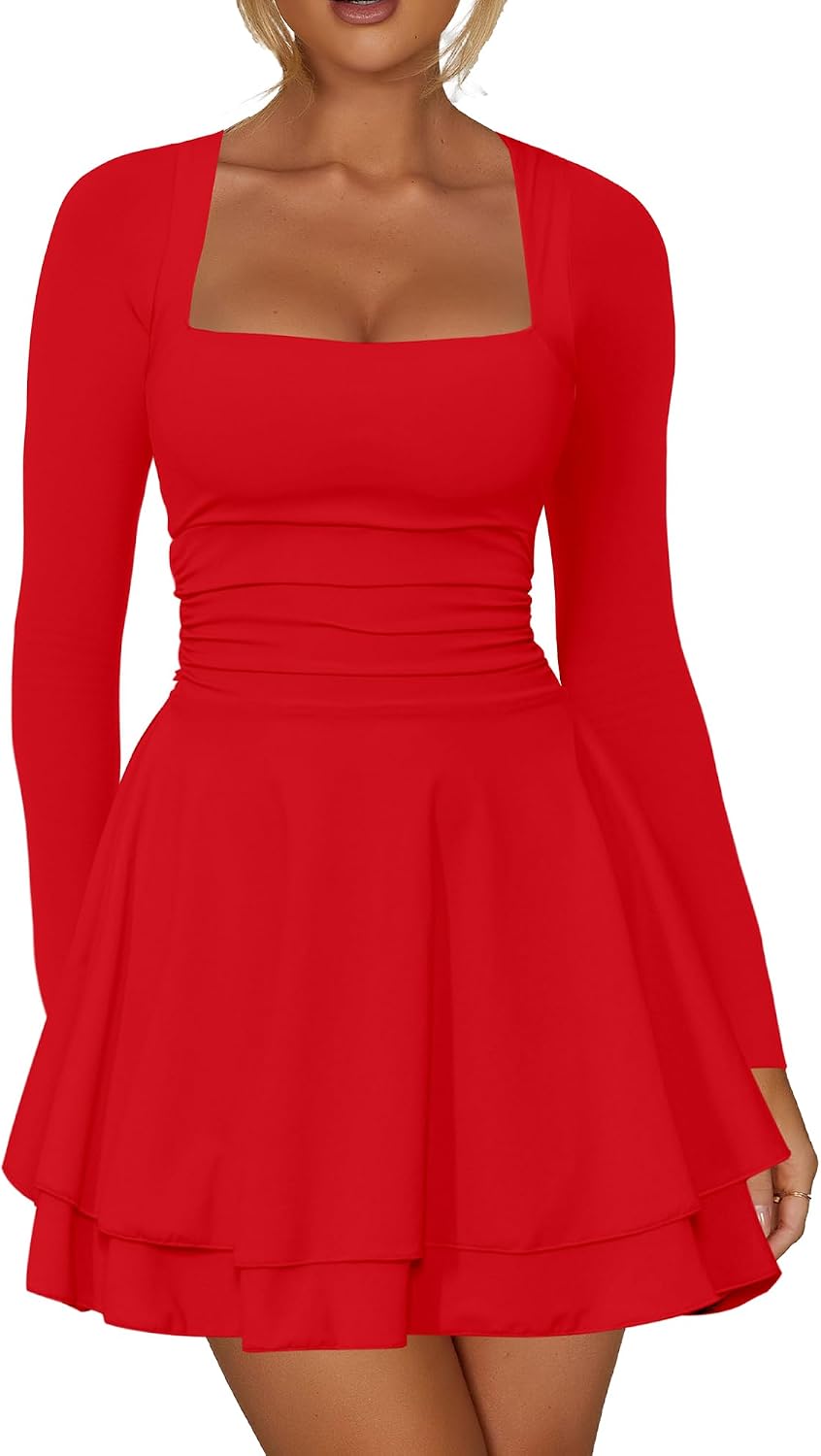 Thumbnail 5 de Kaximil Women's Square Neck Mini Dress