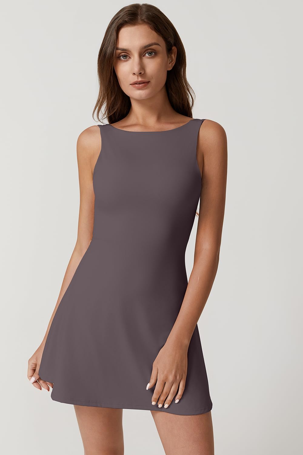 Detalle de QINSEN Tennis Dress, Nylon-Spandex