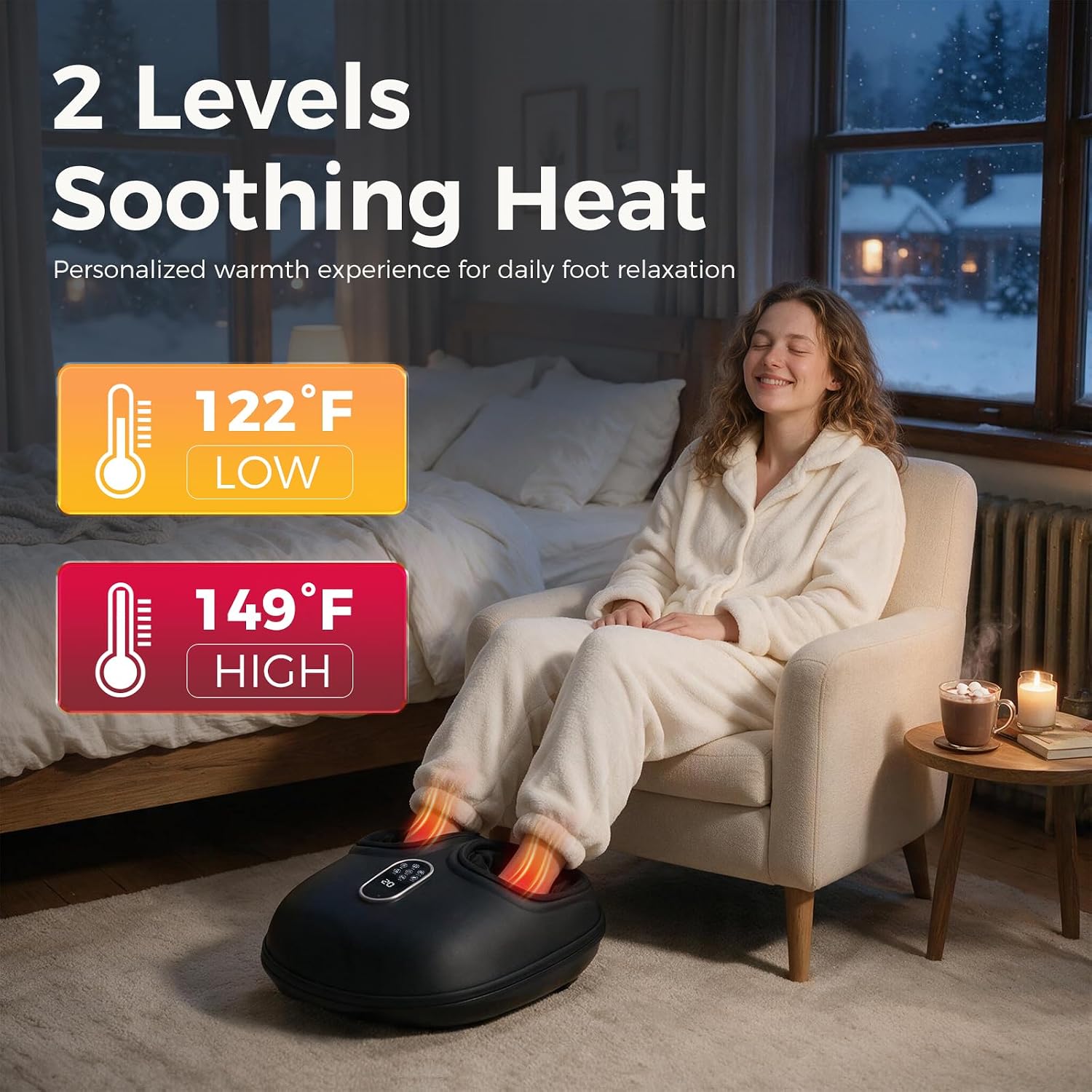 Detalle 2 de DUMOS Foot Massager with Heat