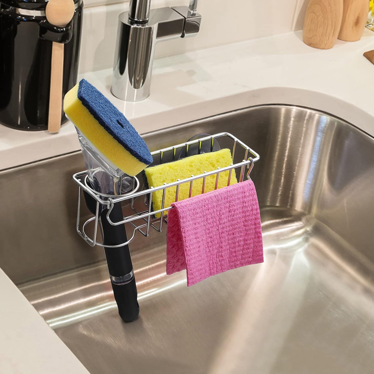 Thumbnail 6 de 3-In-1 Sponge Holder 7.8" 🧽
