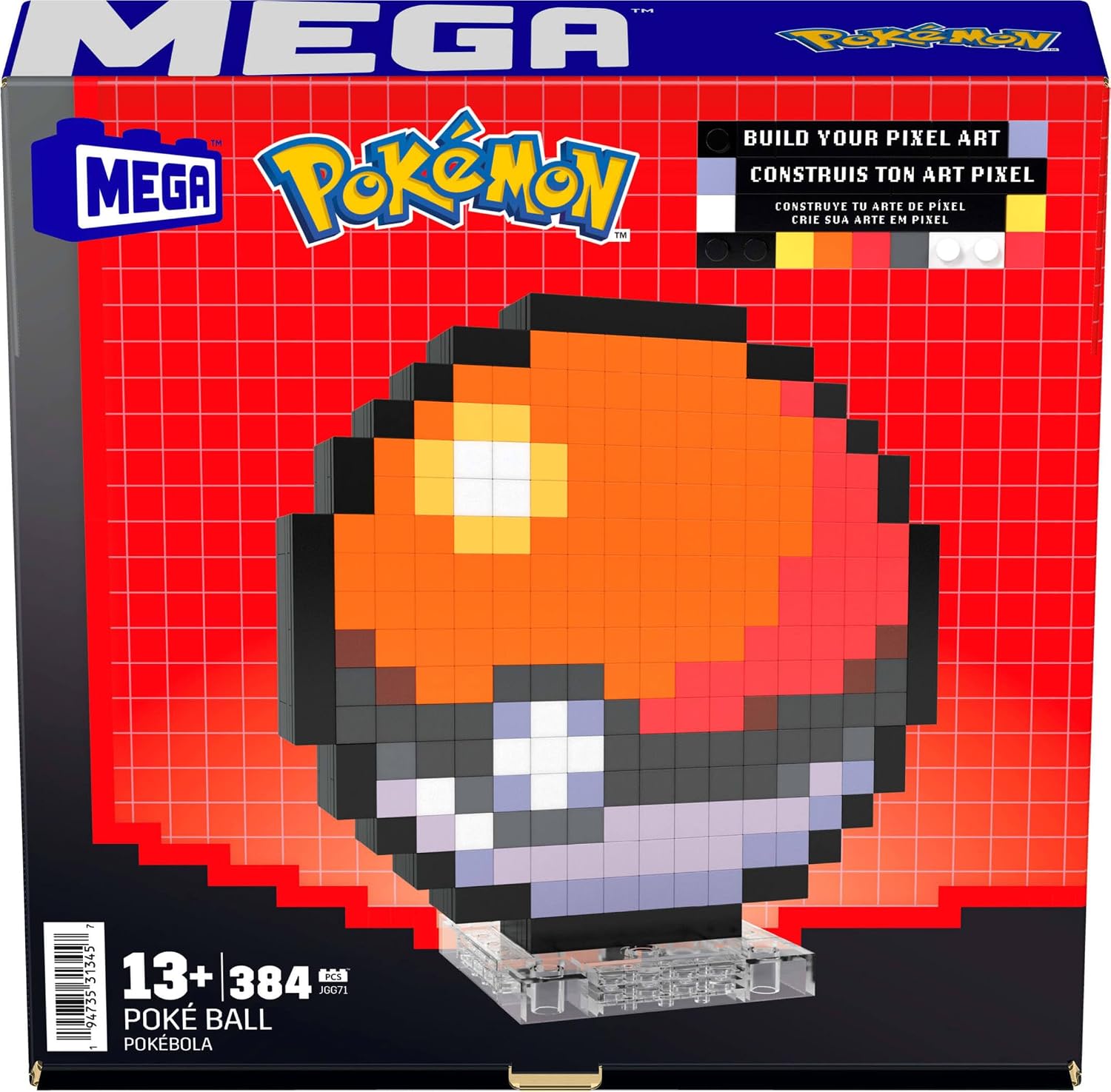 Thumbnail 5 de JGG71 Mega Pokémon Construcción con Figura y Poké Ball 🧩