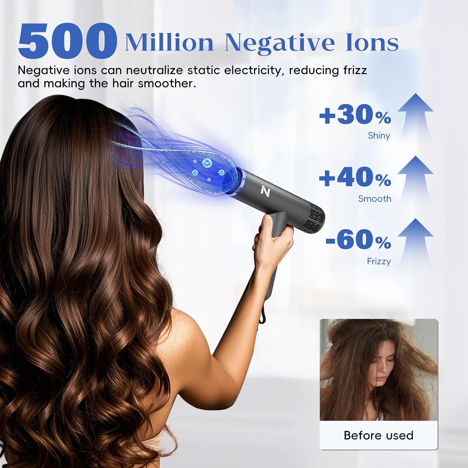 Detalle de Natrial Hair Dryer 1600W
