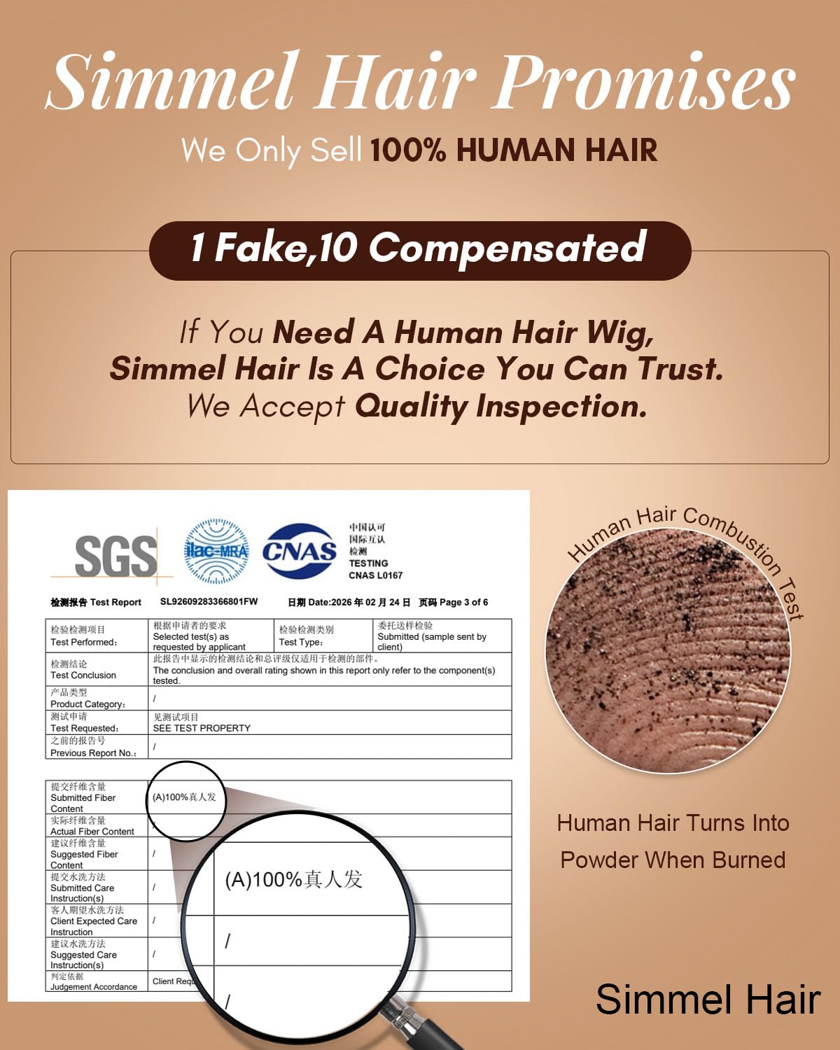 Thumbnail 6 de Simmel 7x6 Human Hair Bob Wig