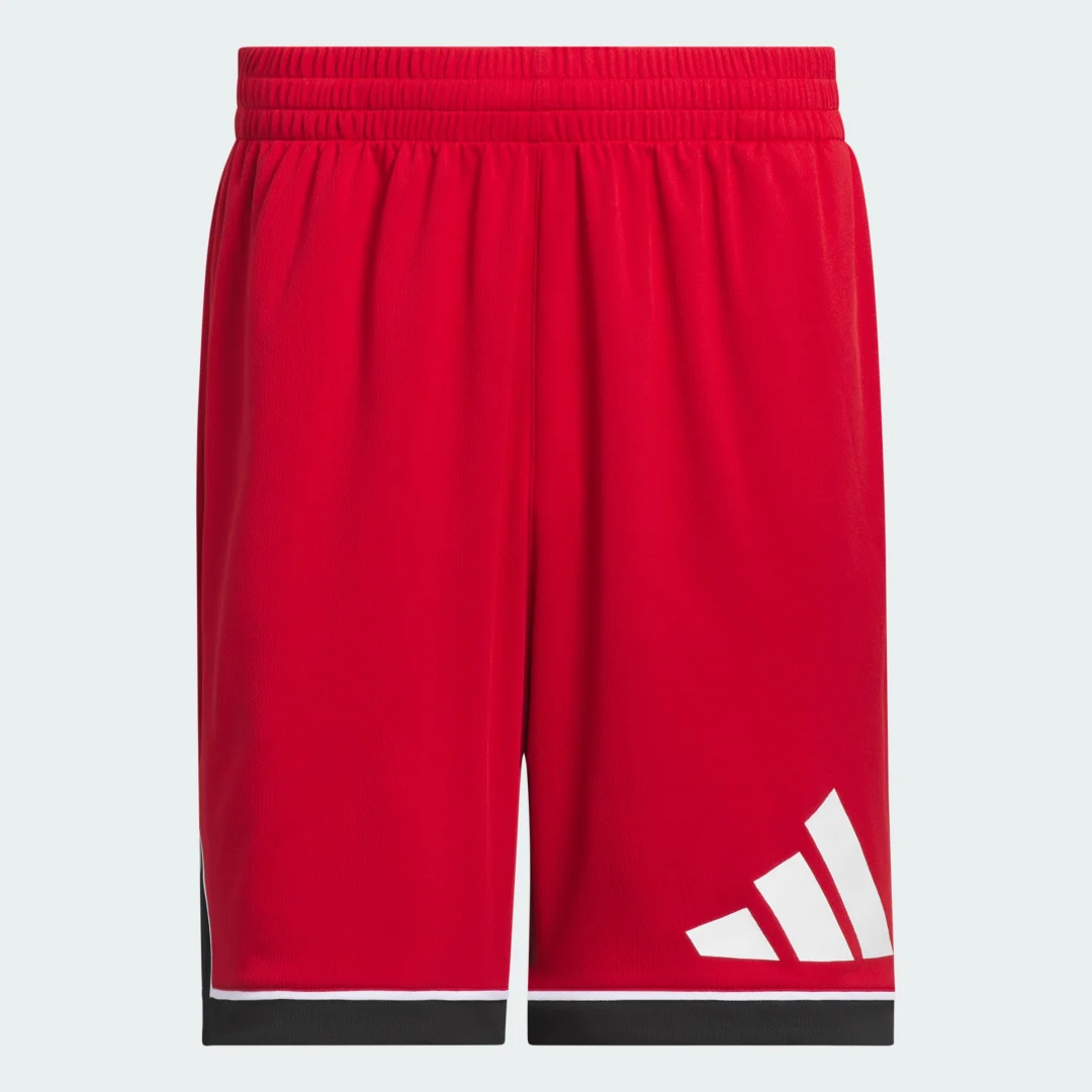 Thumbnail 3 de Pantalón corto Badge of Sport adidas Basketball – color Rojo