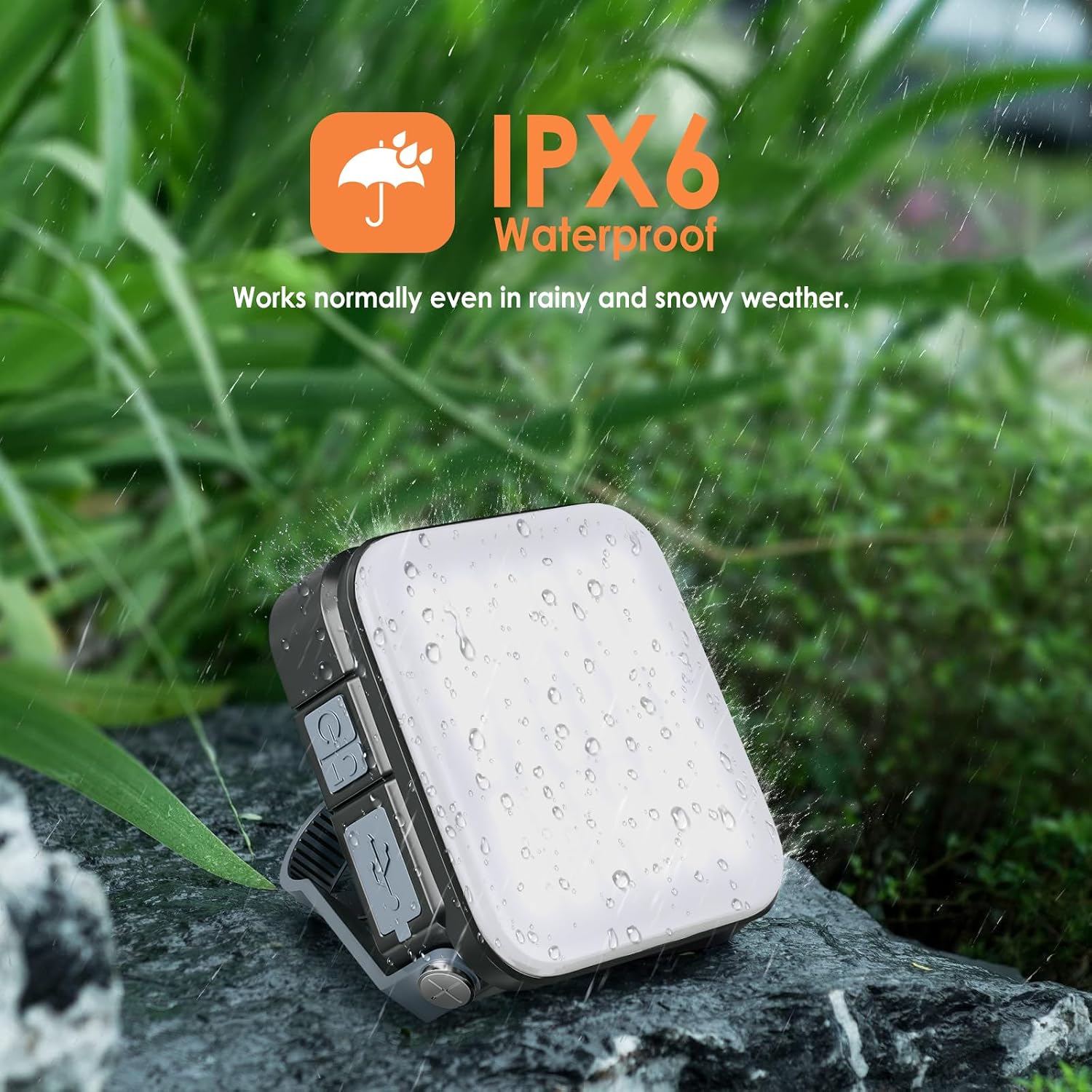 Thumbnail 6 de Quntis Camping Light Rechargeable: Solar/USB-C LED Lantern with 4000mAh Power Bank