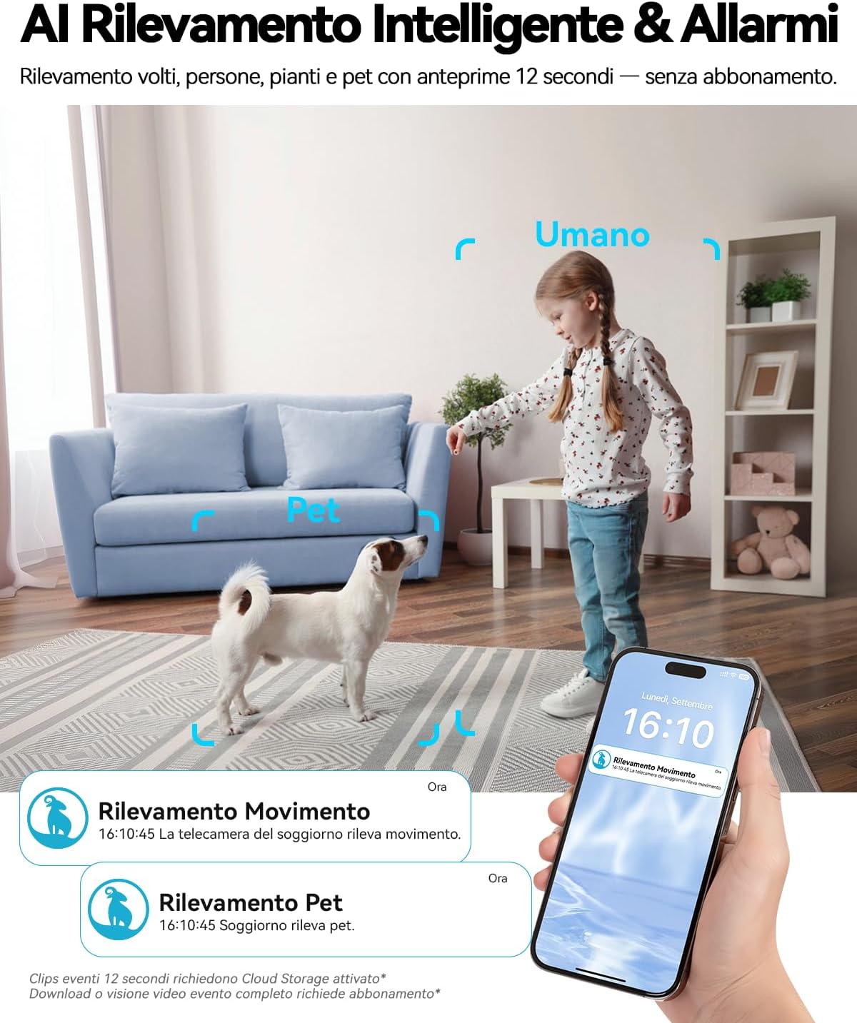 Thumbnail 6 de Blurams 4K Telecamera Wi-Fi Interno