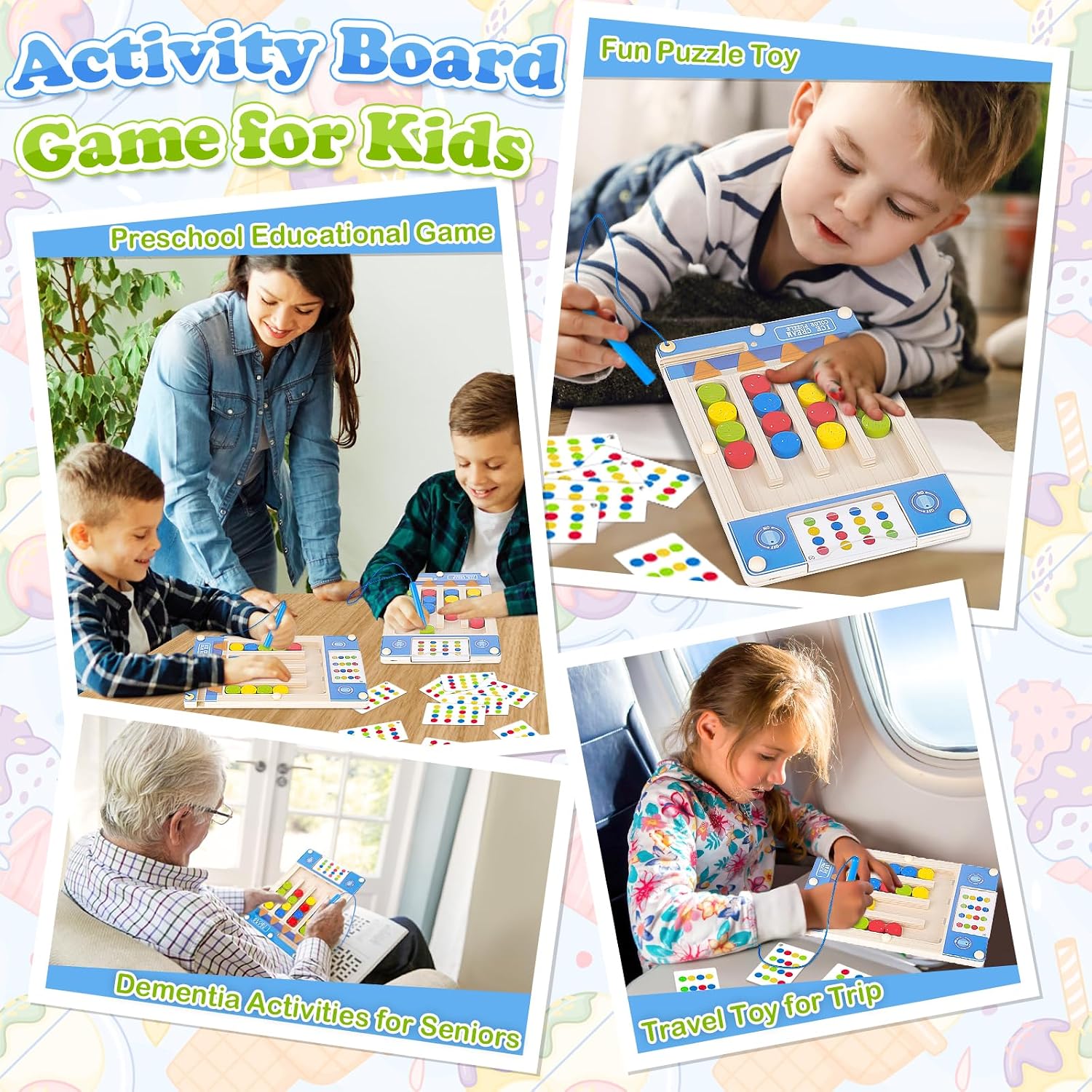 Thumbnail 4 de 4-5-3-6 Year Olds Magnetic Maze Puzzle