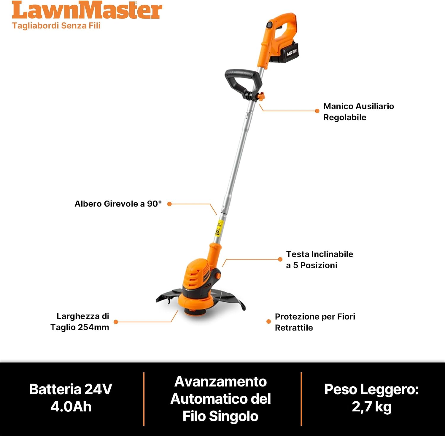 Thumbnail 4 de LawnMaster OcuMow Robot tagliaerba 200–300 m²