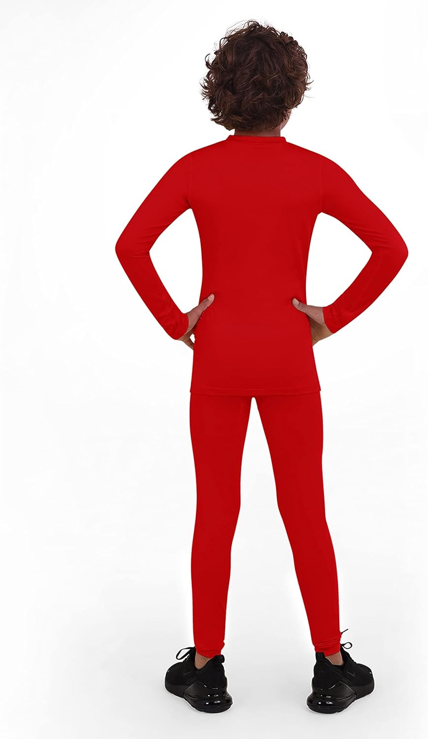 Thumbnail 5 de PowerLayer Skins for Boys – Kids Base Layer Thermal Long Sleeve Top & Tights Set