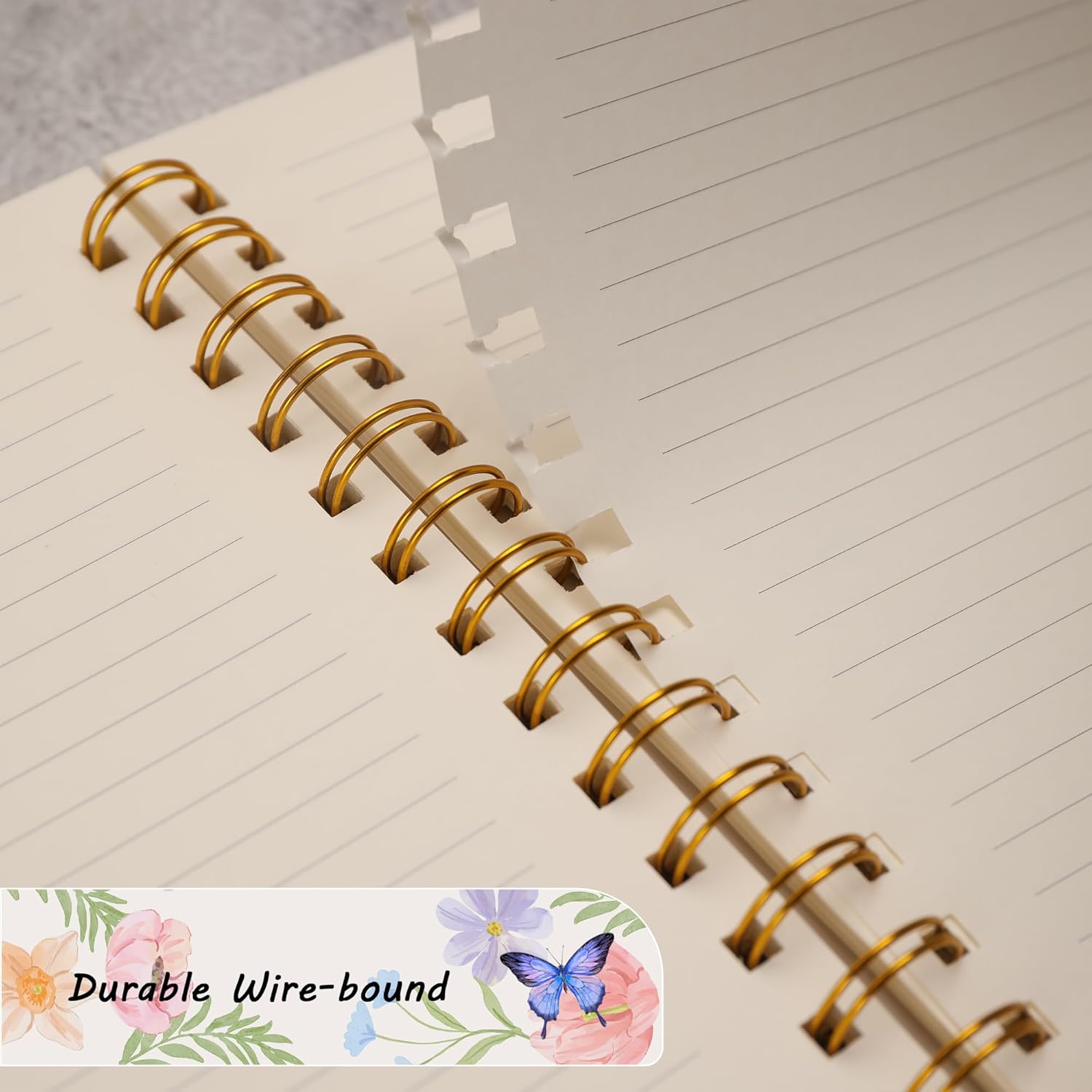 Thumbnail 2 de MGGAO Lined Spiral Journal Notebook — Hardcover, 96 Sheets, 19.5 x 22 cm