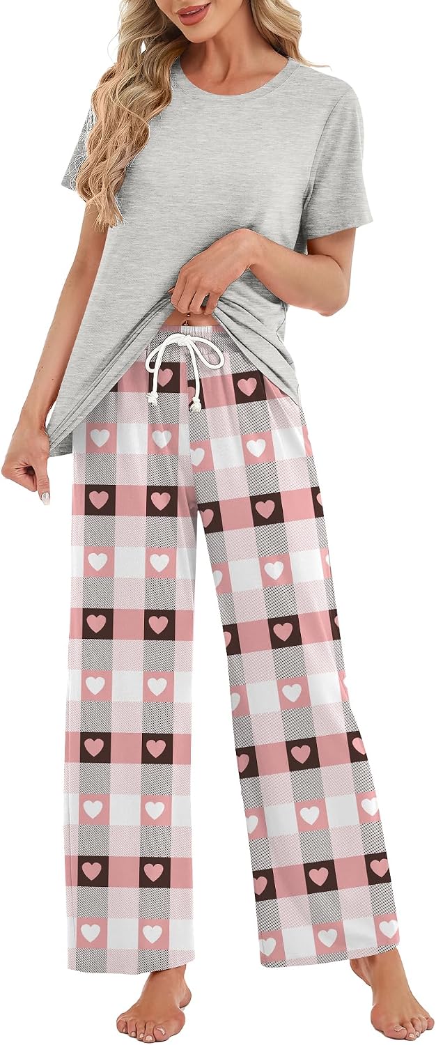 Thumbnail 6 de Rapbin Damen Schlafanzug Lang Set mit Taschen