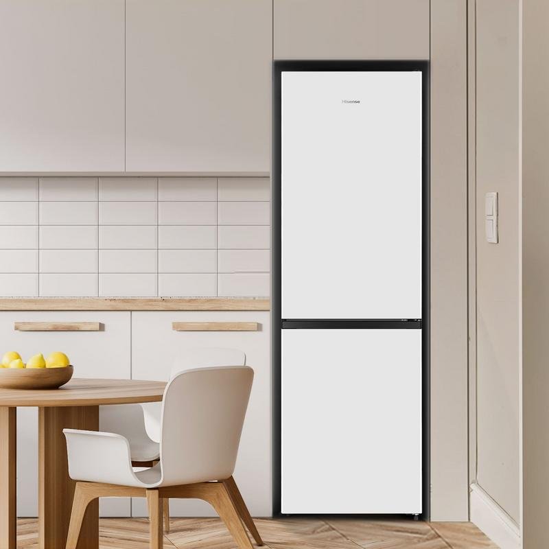 Detalle de Frigorífico Combi Hisense RB390N4AWE1 No Frost 186 cm | 304L Blanco