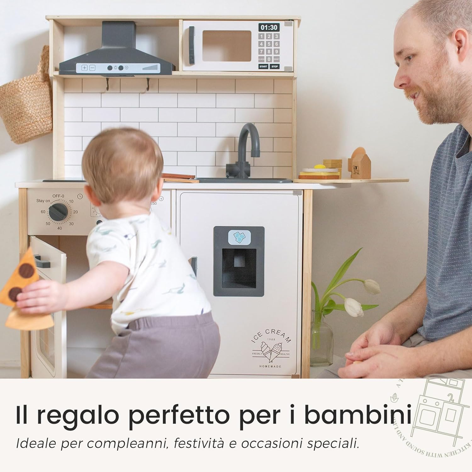 Detalle 2 de Tiny Land Cucina giocattolo 18 accessori đź‘©